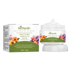Ximonth Vein Therapy Cream, Soothe Sore Swollen Leg Blood Vessels Repair Veins Body Care Cream