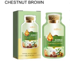 Gentle Plant Lazy Bubble Hairdressing Agent (Option: Brown-1PC)