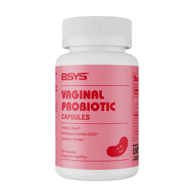 BSYS Vaginal Probiotic Capsules  Vaginal Health Support Formula Yeast Balance  UTI Prevention Aid  Menopausal Wellness Vaginal Dryness Relief Ant (Option: One bottle)